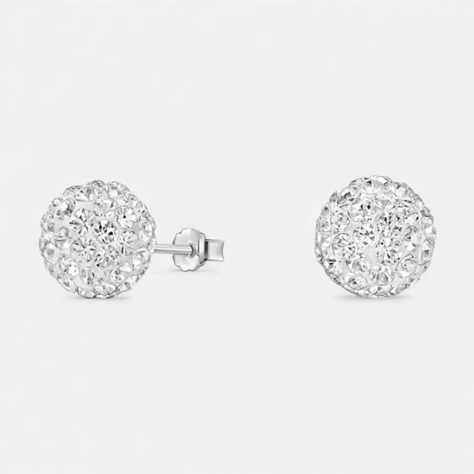 Aro Esfera Strass 10 mm 1