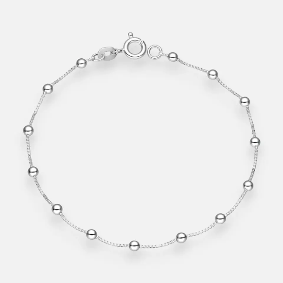 Pulsera Veneciana con Esferas 16 cm 1