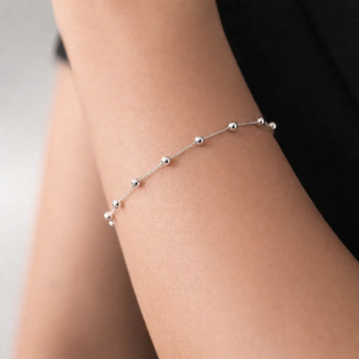 Pulsera Veneciana con Esferas 16 cm 2