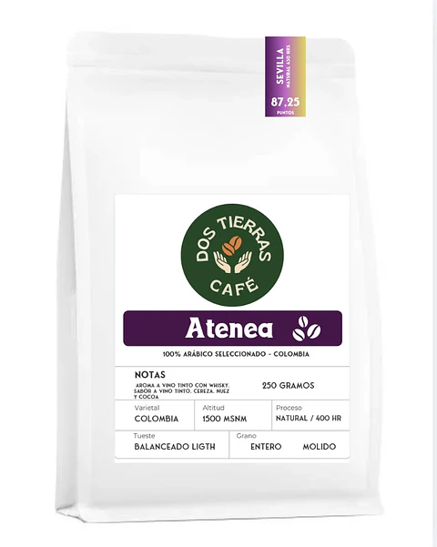 Atenea 100% arábico seleccionado 250 gr