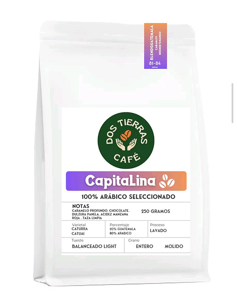 Capitalina 100% arábico seleccionado - Guatemala 250 gramos