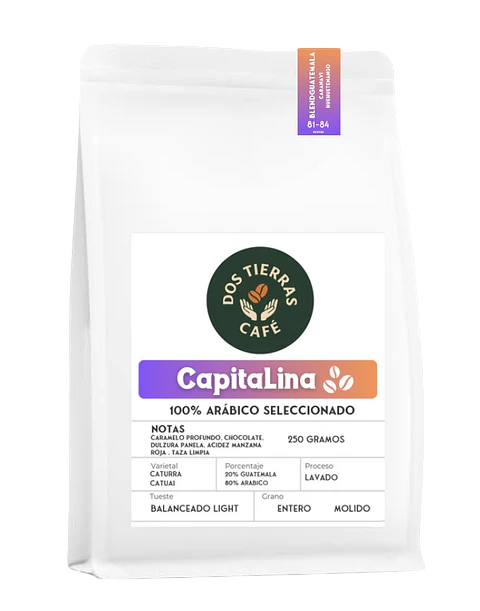 Capitalina 100% arábico seleccionado - Guatemala 250 gramos