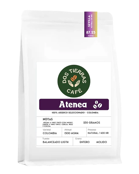 Atenea 100% arábico seleccionado 250 gr