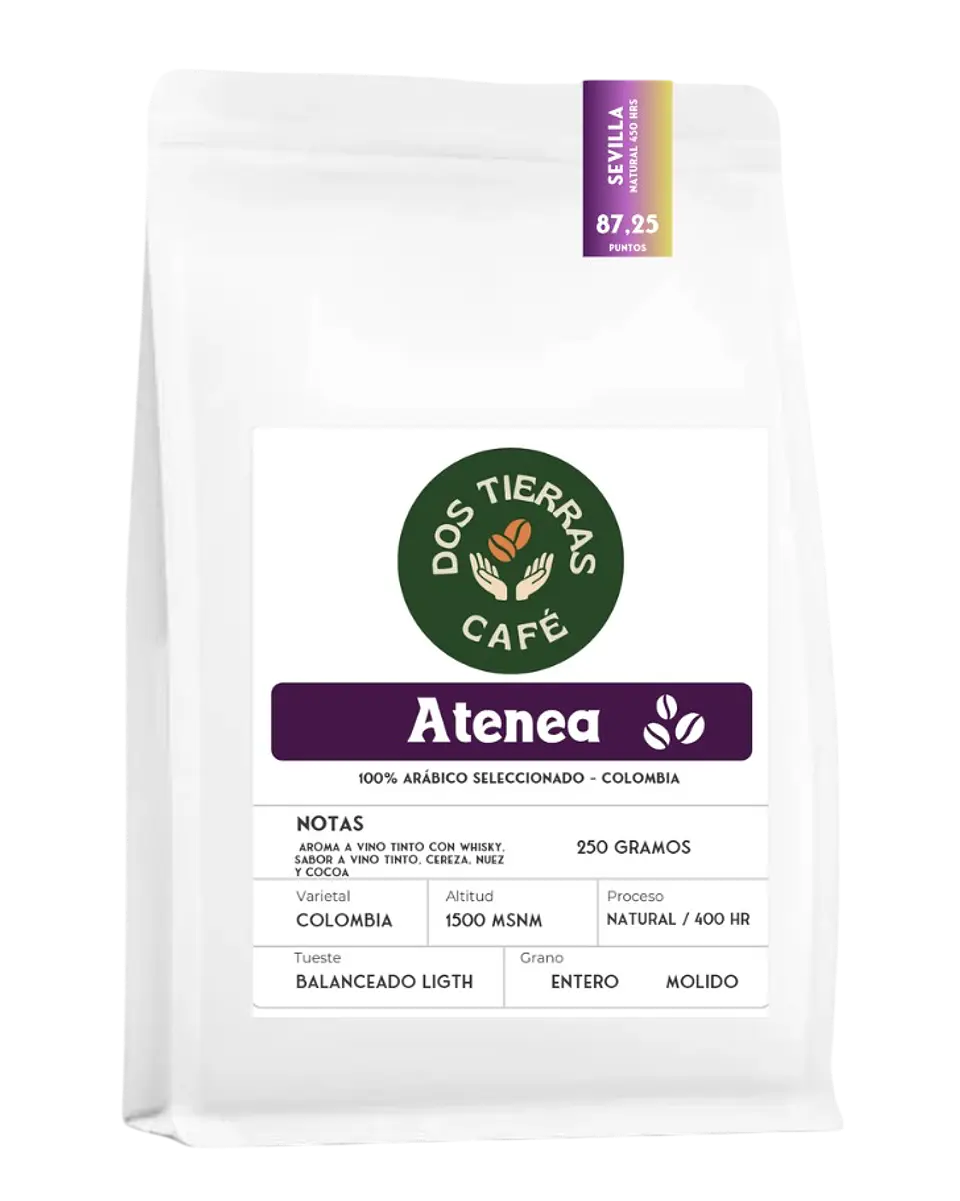 Atenea 100% arábico seleccionado 250 gr 1