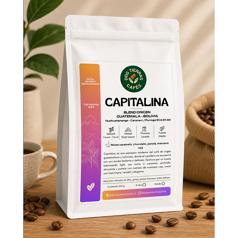 Capitalina 100% arábico seleccionado - Guatemala 250 gramos