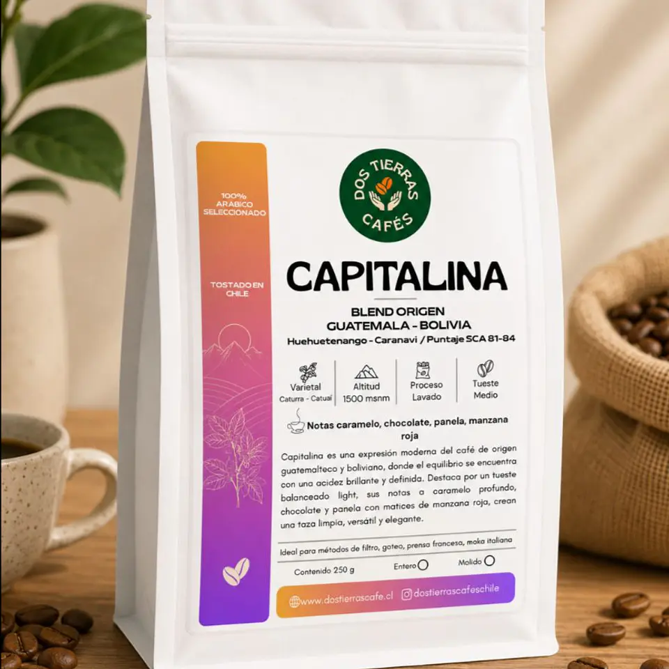 Capitalina 100% arábico seleccionado - Guatemala 250 gramos 1