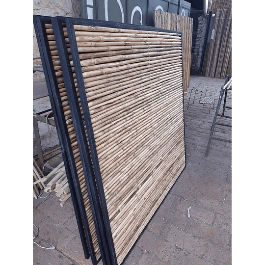 Panel Rígido de Bambú Colihue con marco de fierro - Image 5