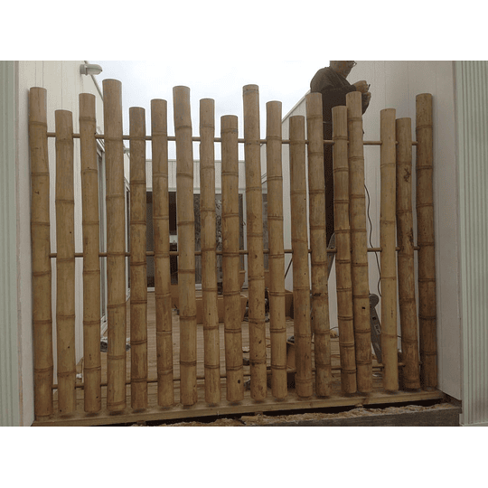  Panel con Varas enteras de Bambú Guadua - Image 3