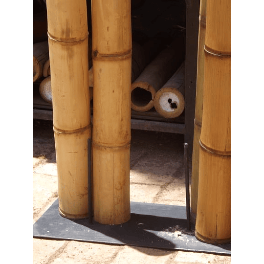 Bambú Guadua Dimensionada y Preparado para decoración, 8 a 10 cm - Image 5