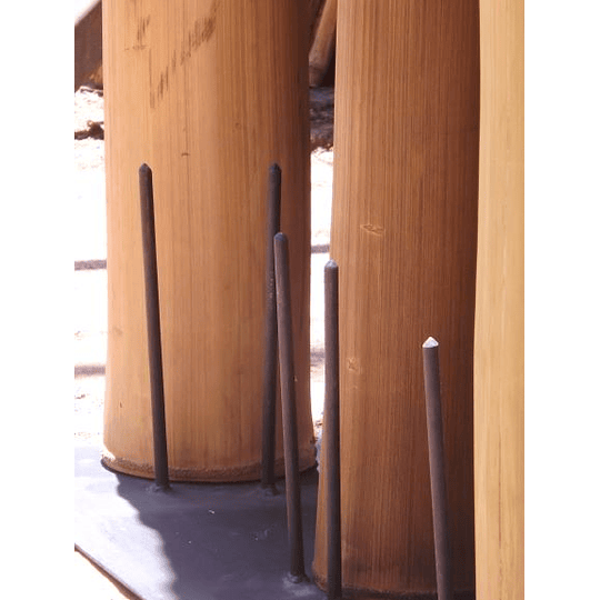 Bases Soporte para varas de Bambú en fierro pintado - Image 4