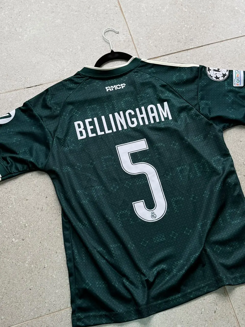 Camiseta / Polera de Fútbol Real Madrid Visitante 3