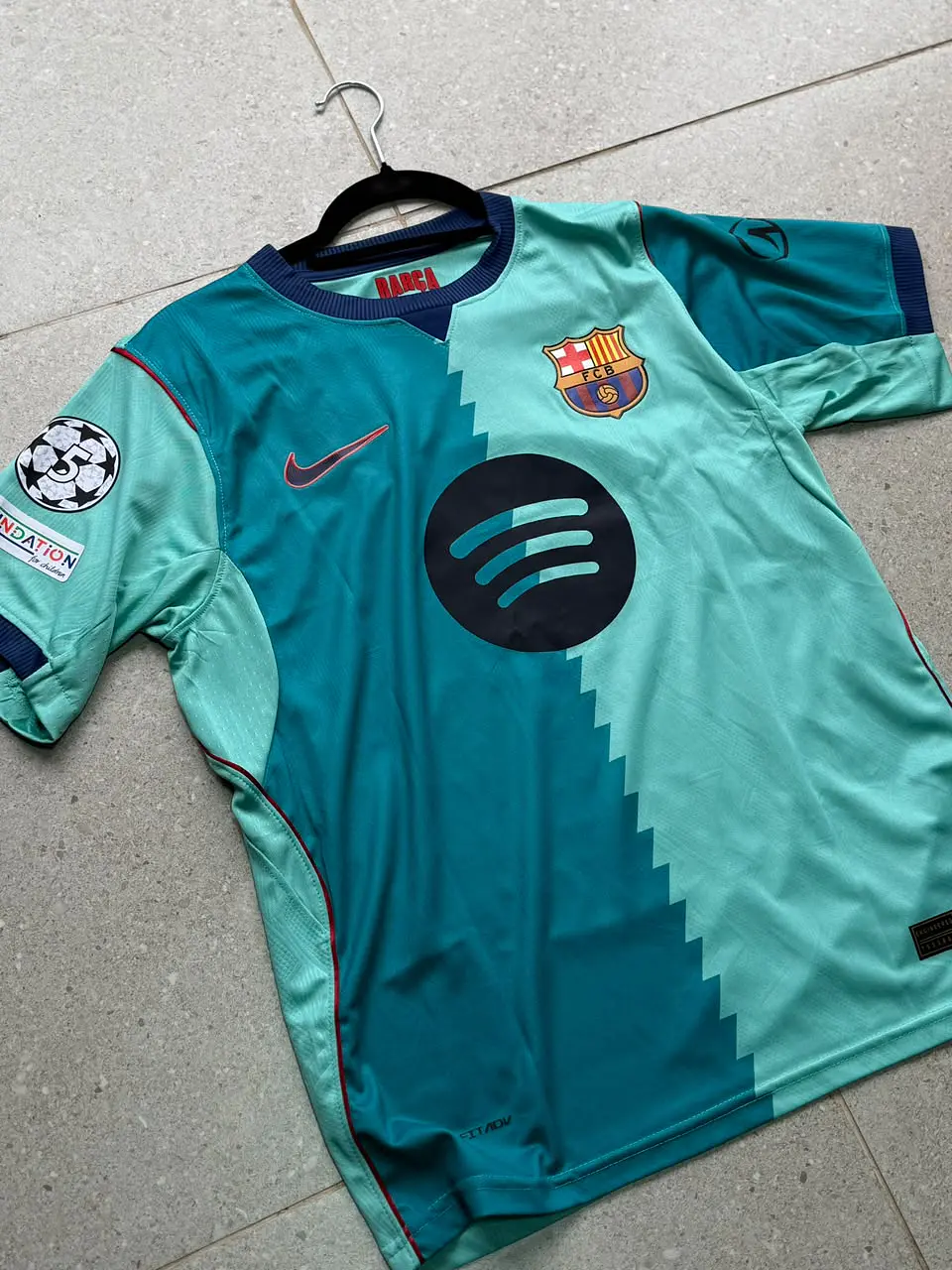 Camiseta / Polera de Fútbol Barcelona Visitante 1
