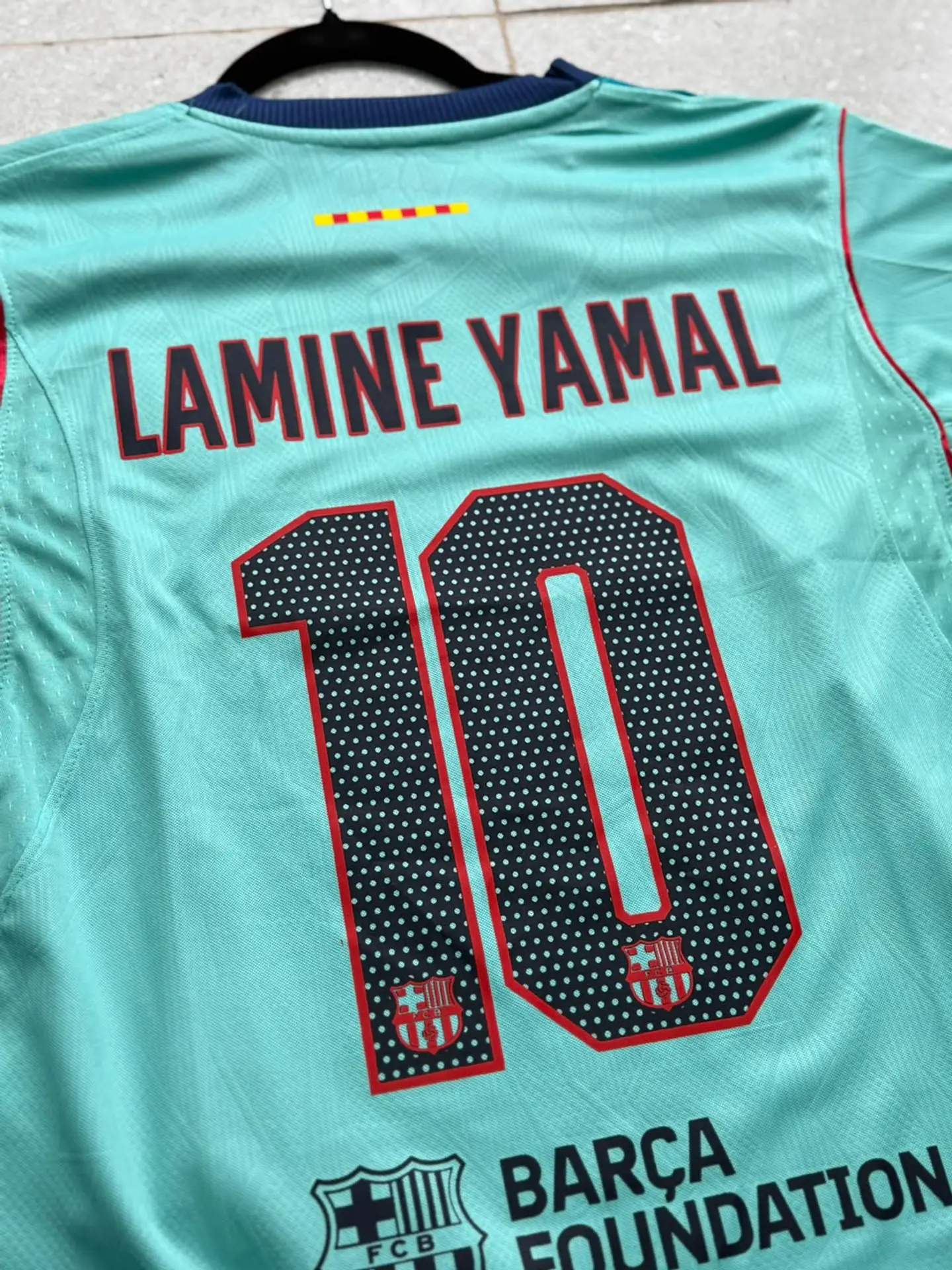 Camiseta / Polera de Fútbol Barcelona Visitante 3