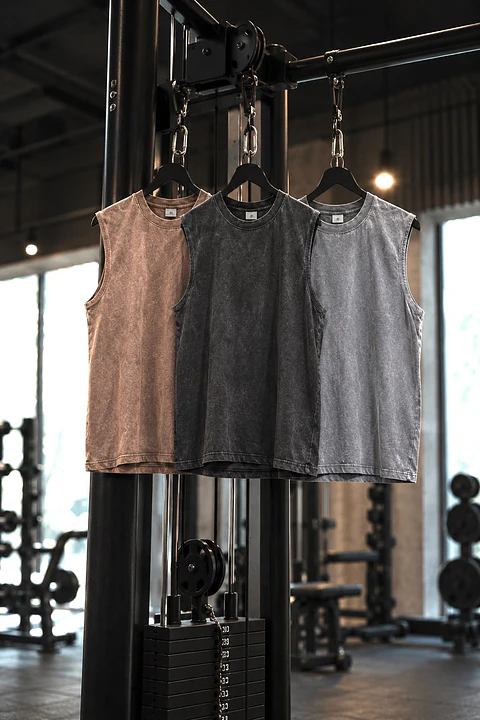 Musculosa Efecto Deslavado (Washed Effect)