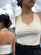 Top Deportivo Halter Sin Espalda - Miniatura 3