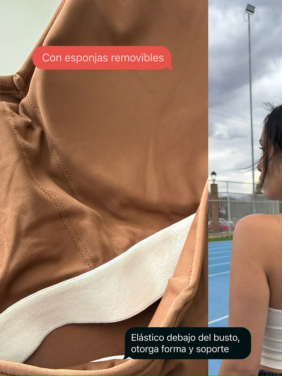 Top Deportivo Halter Sin Espalda 2