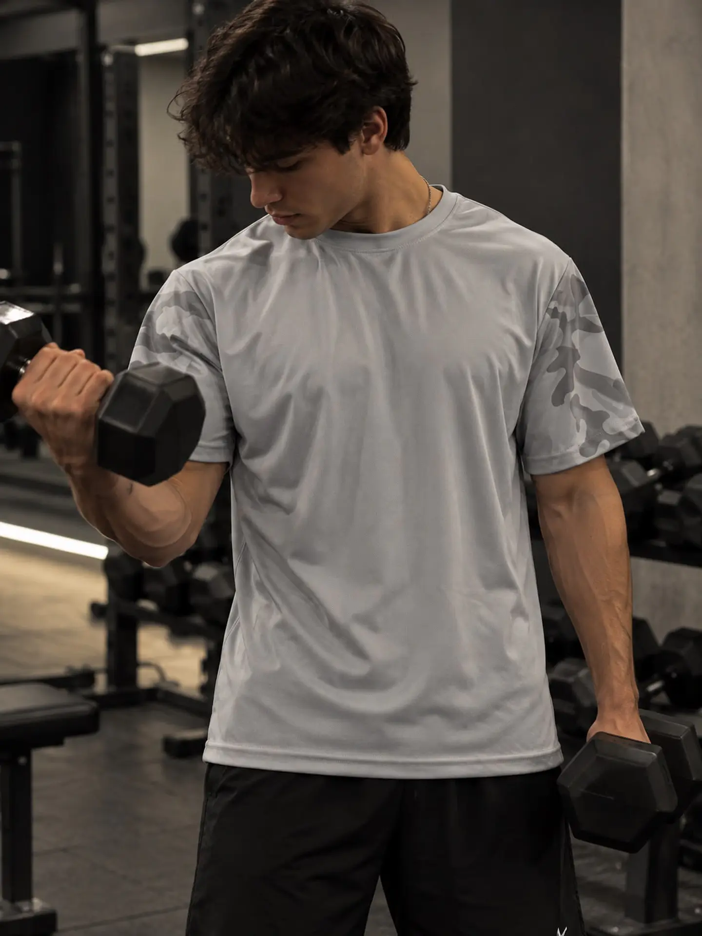 Polera Deportiva Dry-Fit – Mangas Camo Sleeves 1