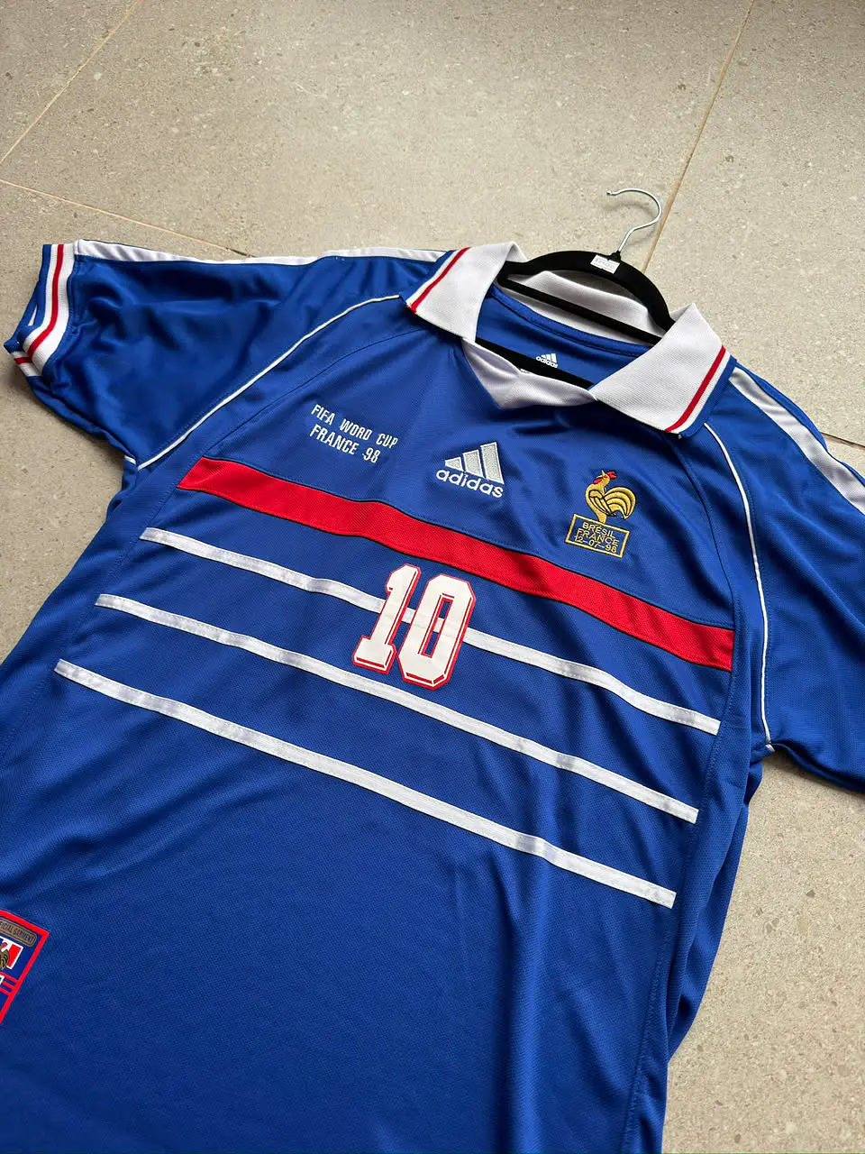 Camiseta / Polera de Fútbol Francia 1998 1