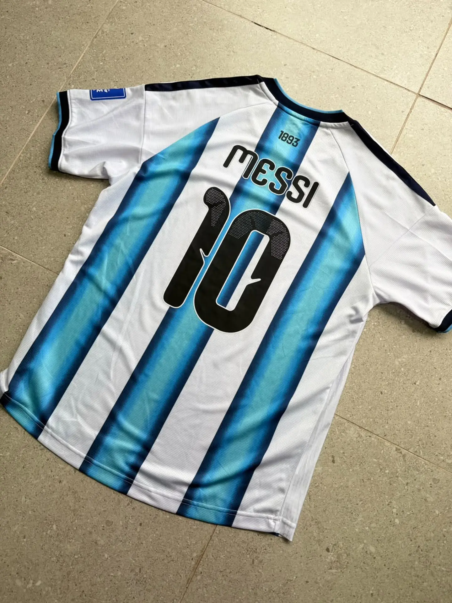 Camiseta / Polera de Fútbol Argentina 3