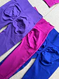 Conjunto Deportivo Unicolor (Top Manga Corta + Calza Push-Up) - Miniatura 6