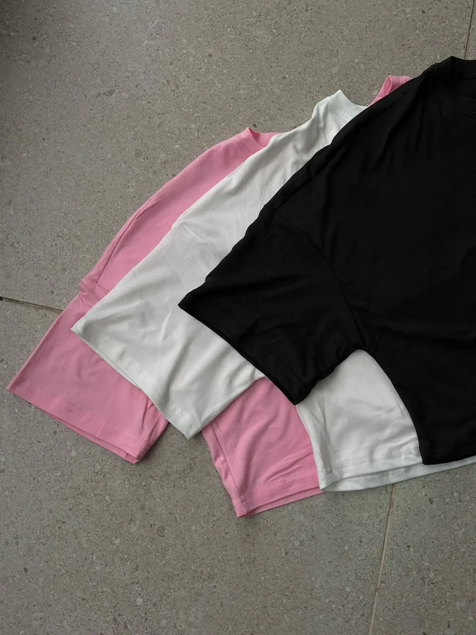 Crop Top Oversize Hombros Caídos 4