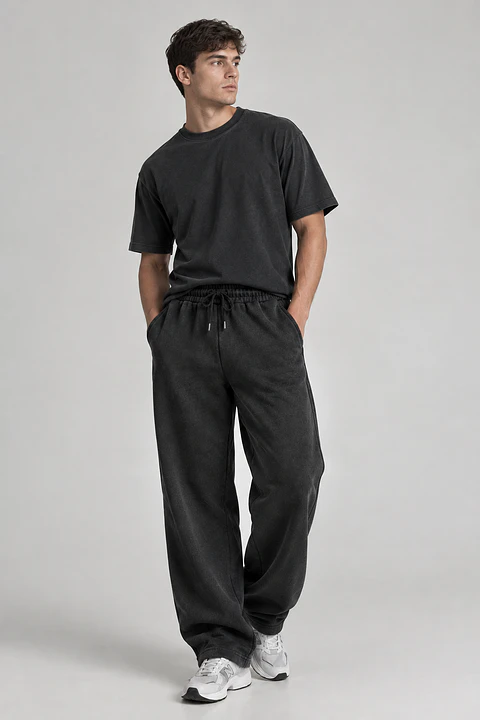 Pantalón Buzo Oversize Unisex | Con Interior Franelado
