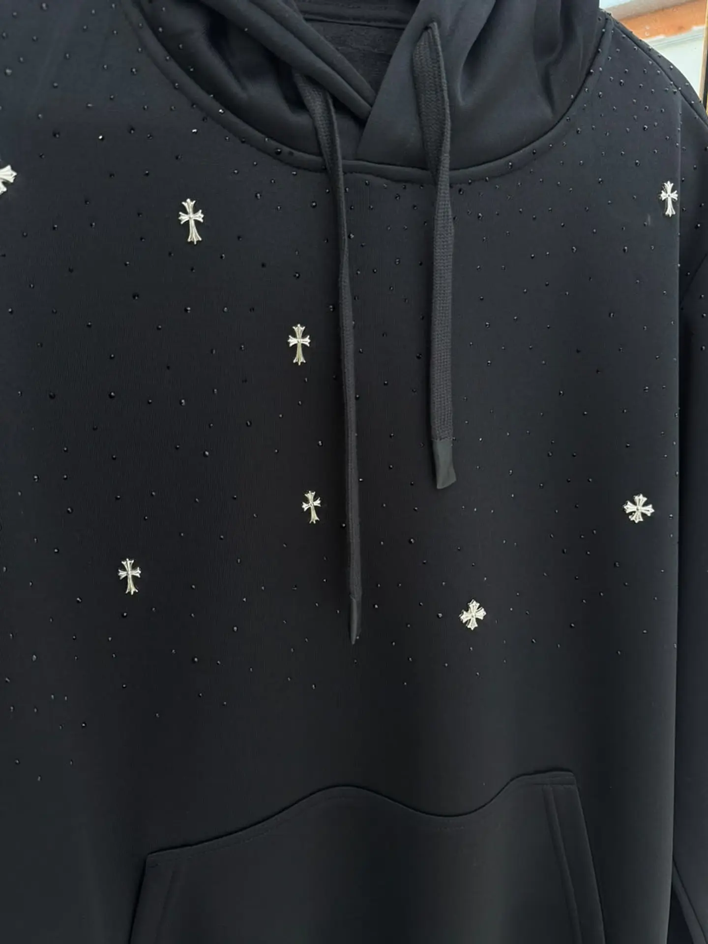 Polerón Hoodie Oversize Premium | Estilo Urbano con Apliques 2