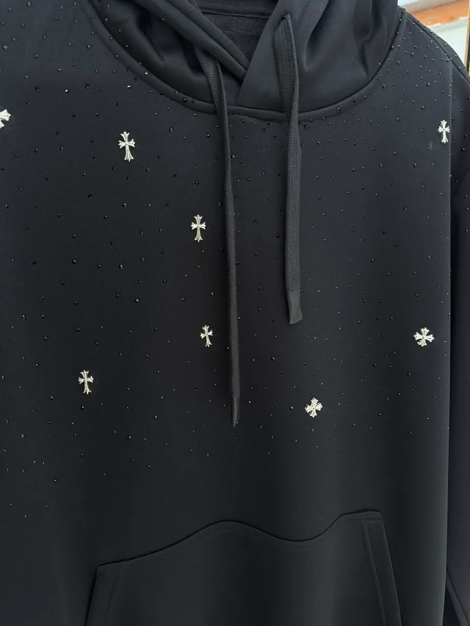 Polerón Hoodie Oversize Premium | Estilo Urbano con Apliques 2