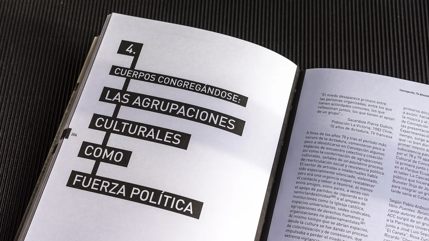 Concepción, Te Devuelvo Tu Imagen. Resistencia Cultural 1972-1991 8