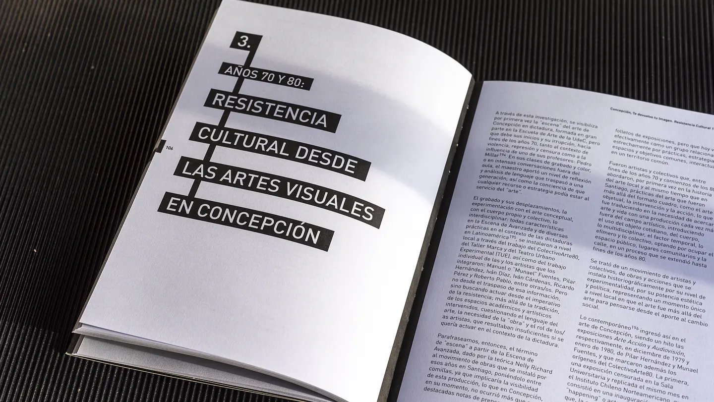 Concepción, Te Devuelvo Tu Imagen. Resistencia Cultural 1972-1991 9