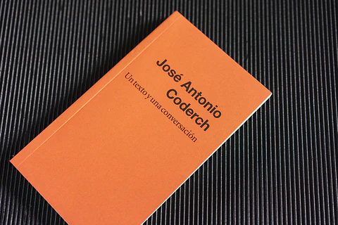 Jose Antonio Coderch. Un texto y una conversacion