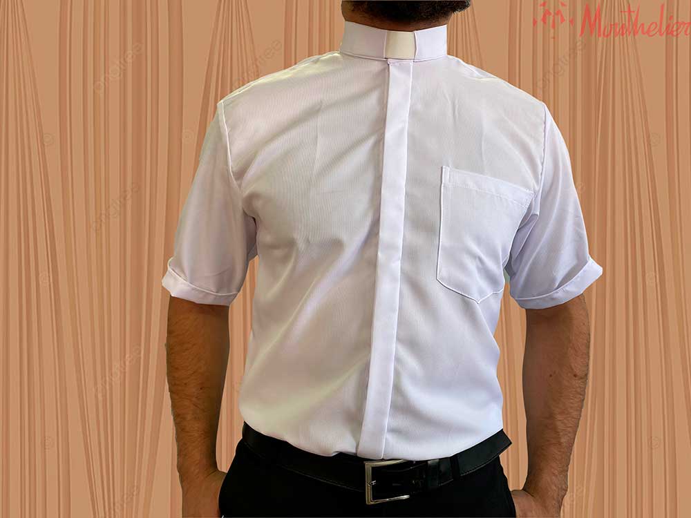 Camisa Clerical Manga Corta