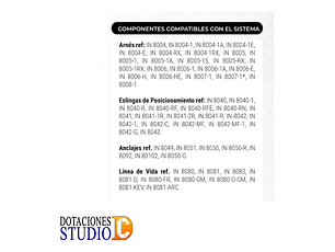 Eslinga Sencilla Con Absorbedor Insafe In-8020