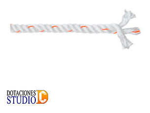 Línea De Vida 16 Mm + Gancho Certificada Insafe IN-8080