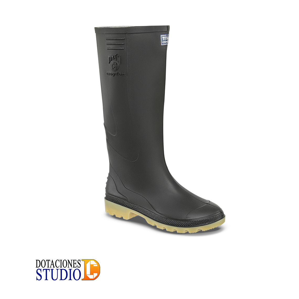 Botas Titan Negro Croydon Pantaneras 1