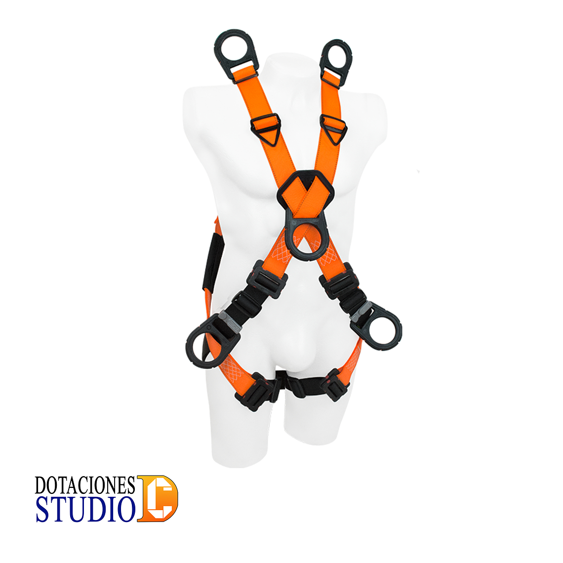 Arnés Dieléctrico 6 Argollas Insafe Para Alturas Y Rescate IN-8006-D 1