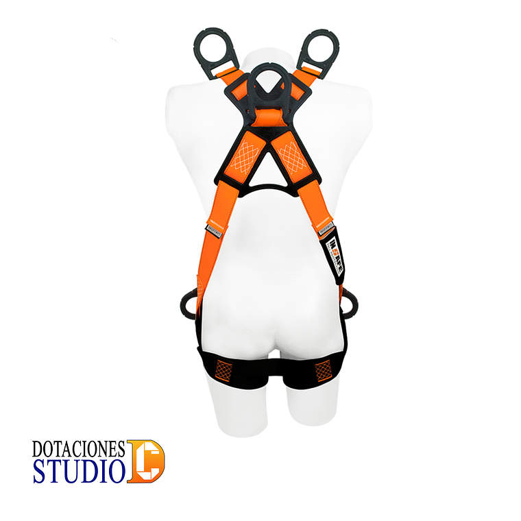 Arnés Dieléctrico 6 Argollas Insafe Para Alturas Y Rescate IN-8006-D 2