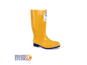 Botas Workman Safety Oil Resistant Amarilla Croydon con puntera