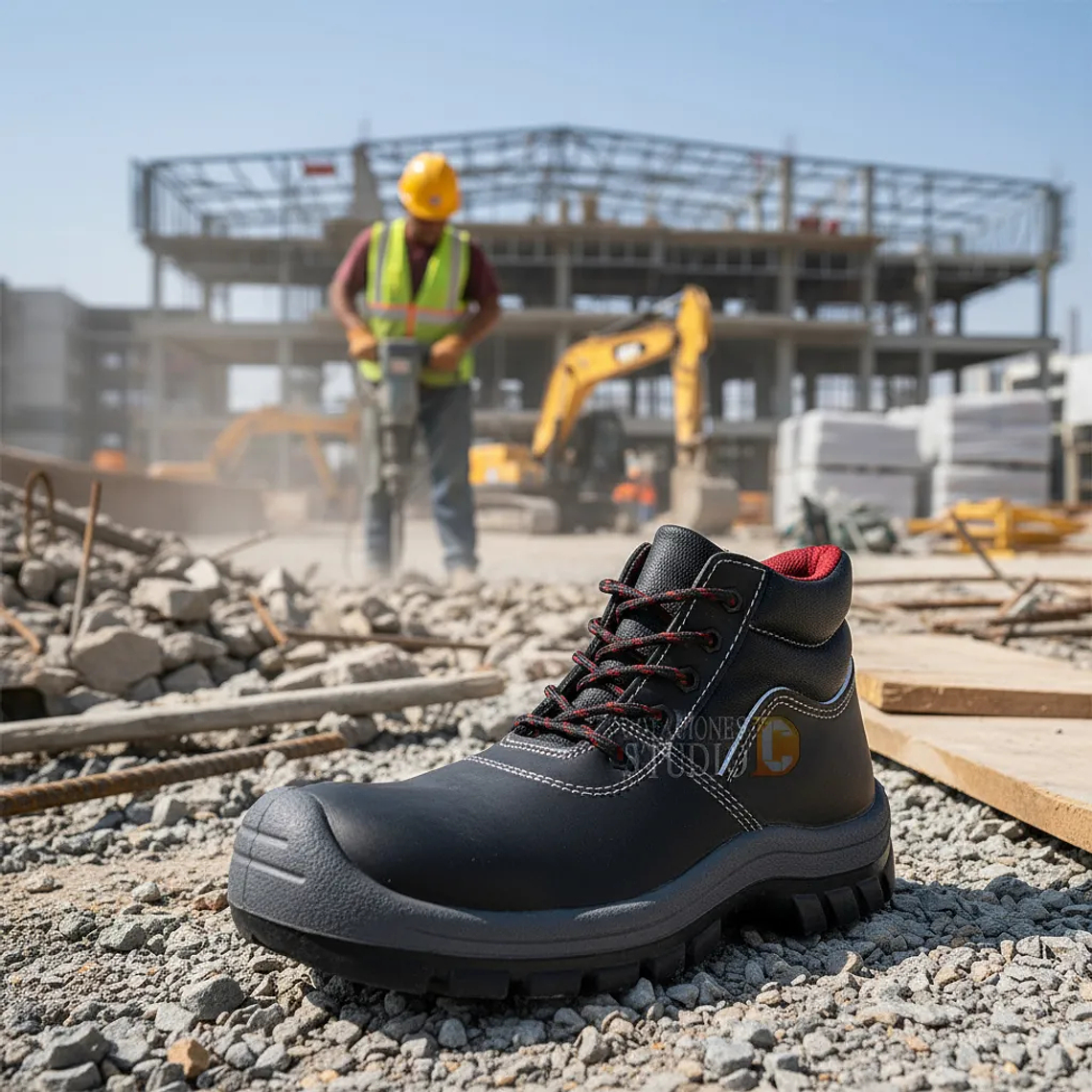 Bota Seguridad Liviana Gm Poliuretano Dielectrica Injectada 5