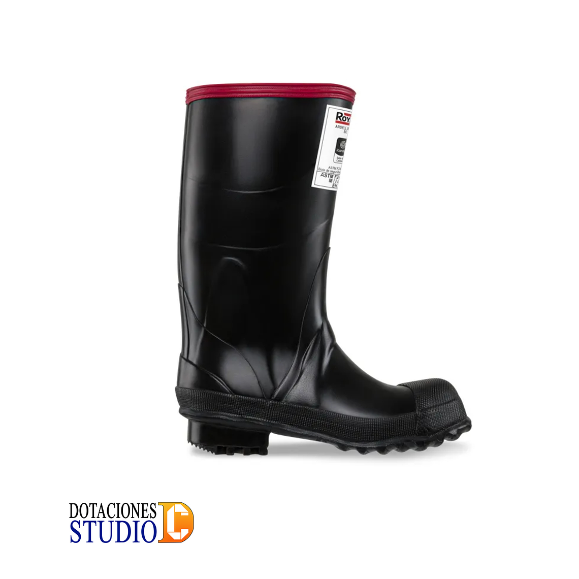 Botas Super Royal Argyll Cinta Roja Puntera De Acero 2