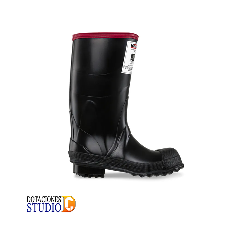 Botas Super Royal Argyll Cinta Roja Puntera De Acero 2