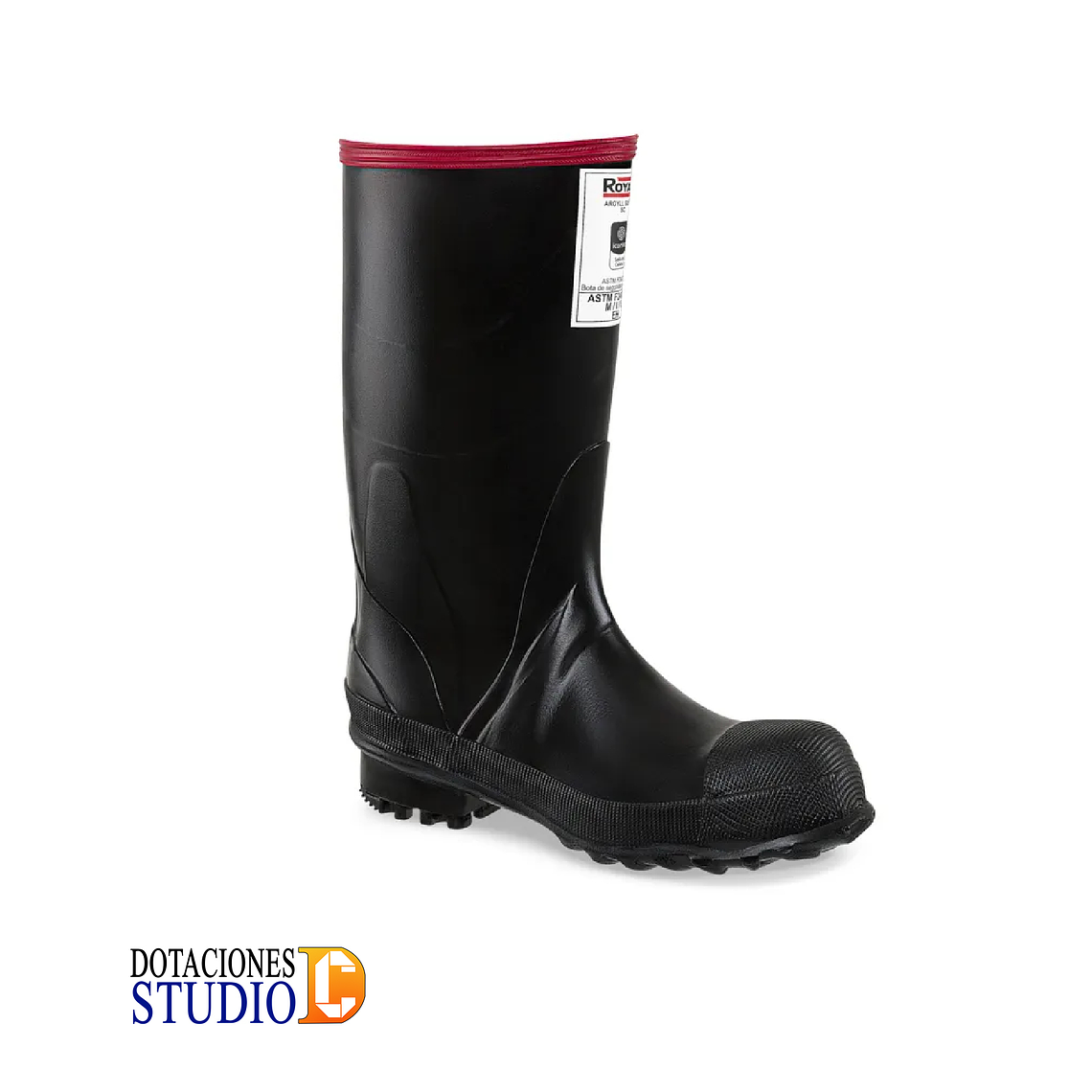 Botas Super Royal Argyll Cinta Roja Puntera De Acero 1