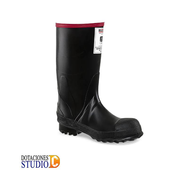 Botas Super Royal Argyll Cinta Roja Puntera De Acero 1