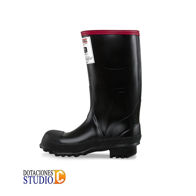 Botas Super Royal Argyll Cinta Roja Puntera De Acero 3