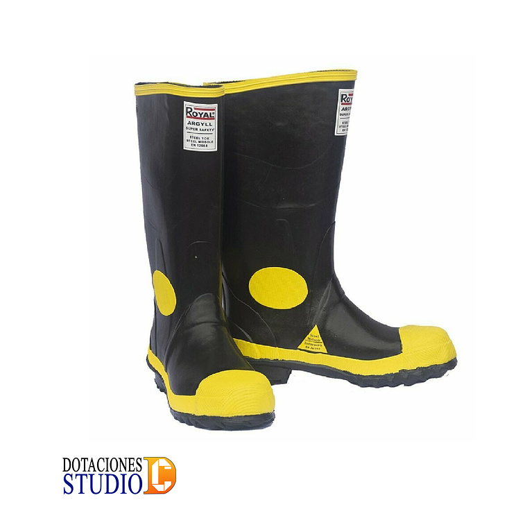 Botas Royal Argyll Super Safety Punta Y Suela De Acero 3