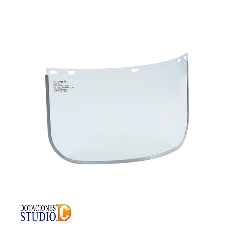 Combo Visor Y Adaptador Steelpro Para Casco De Seguridad 6