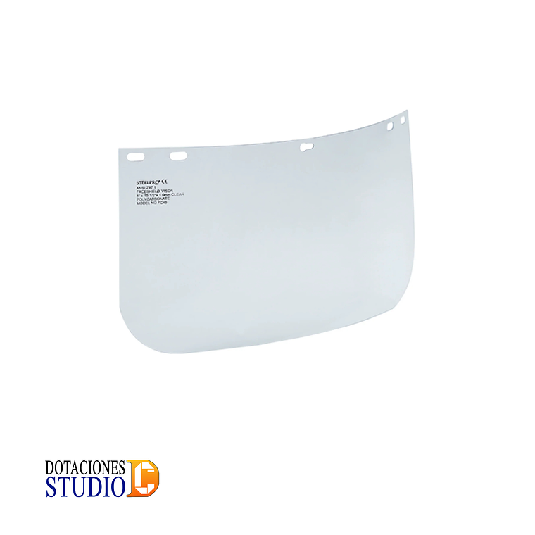 Careta Facial Con Visor De Policarbonato Steelpro 2