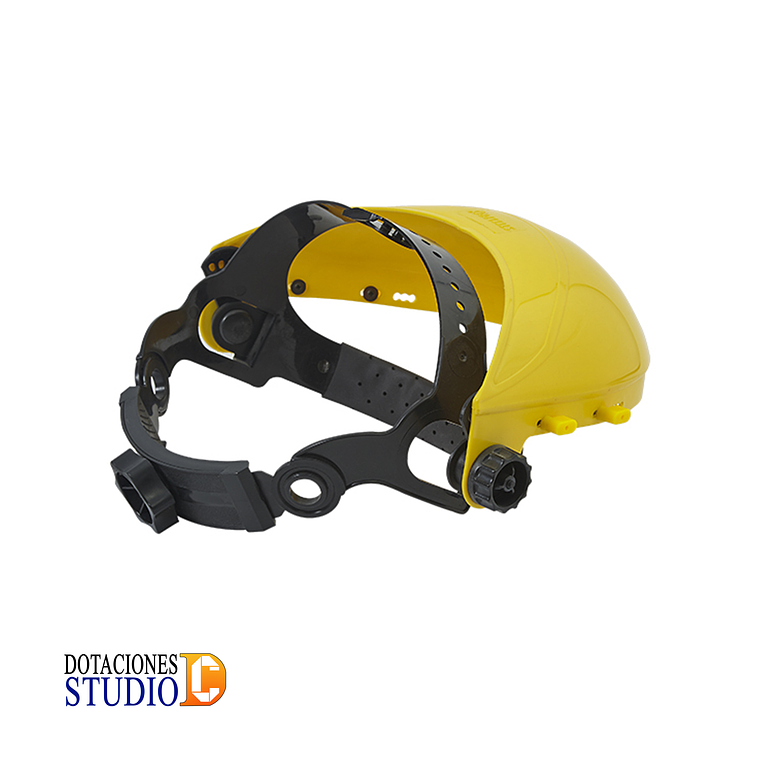 Casquete Porta Visor Steelpro  Ajuste Seguro Y Protección 2