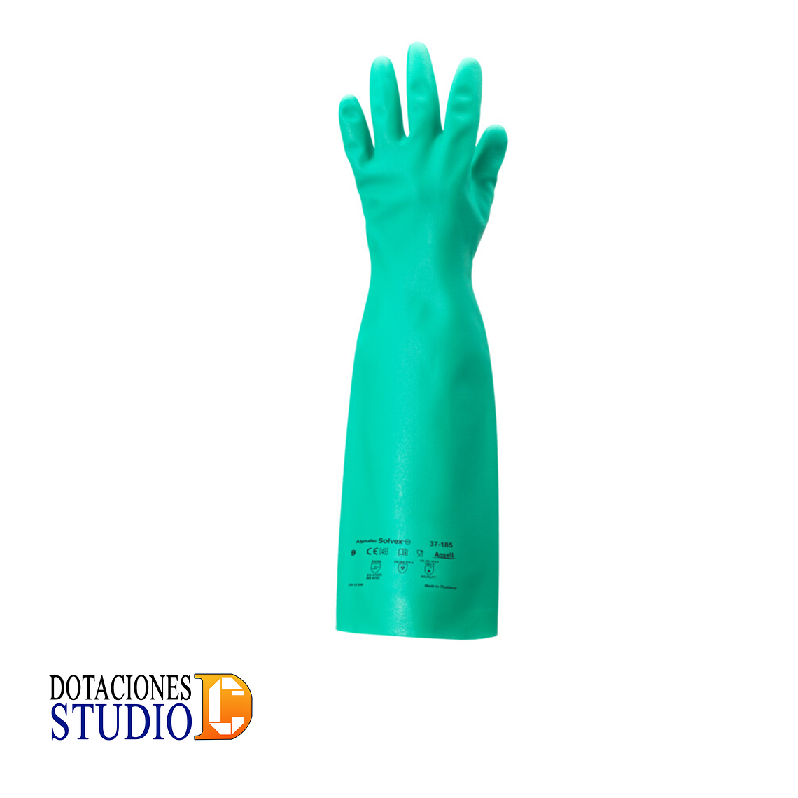 Guantes Nitrilo Solvex 37-185 18