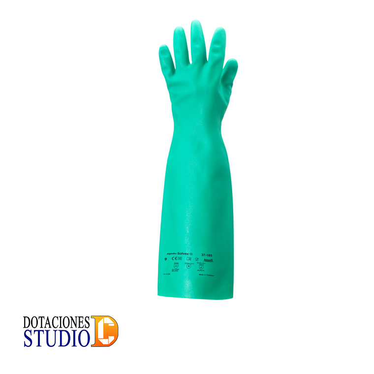 Guantes Nitrilo Solvex 37-185 18